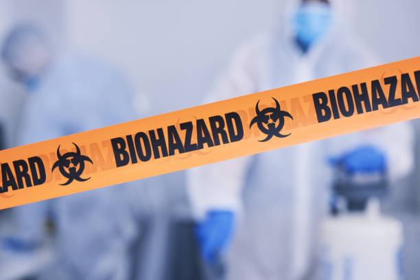 Professional Biohazard technician working in Hamilton, IL